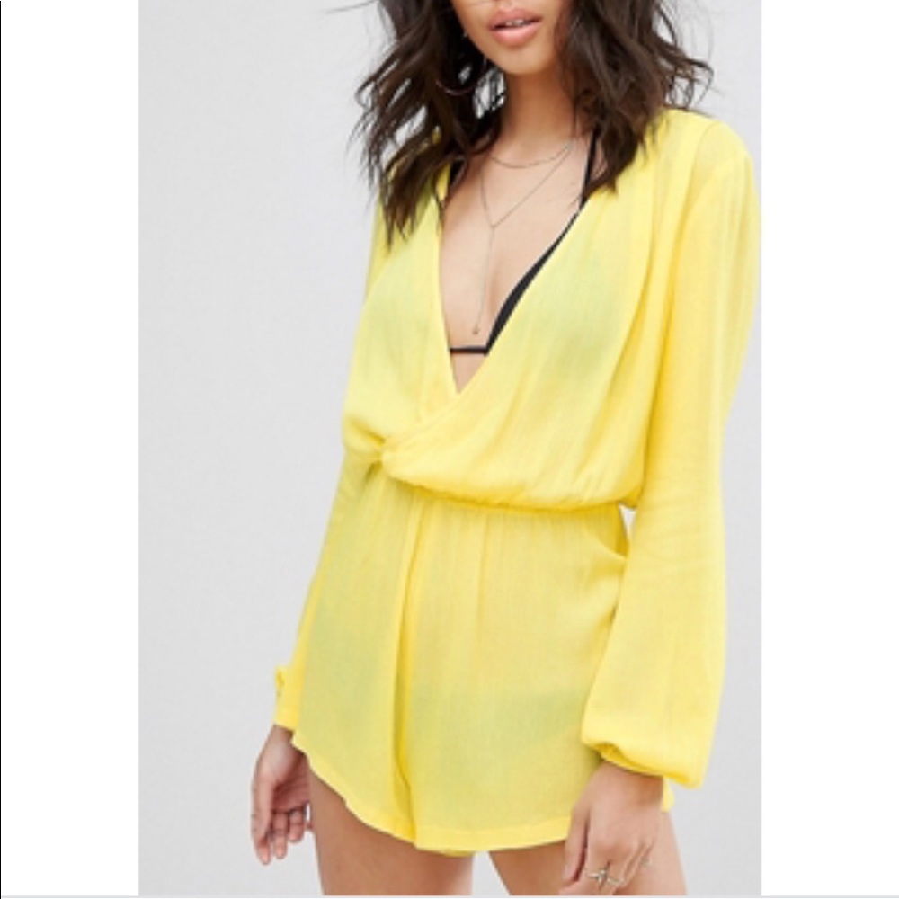 ASOS cover up romper